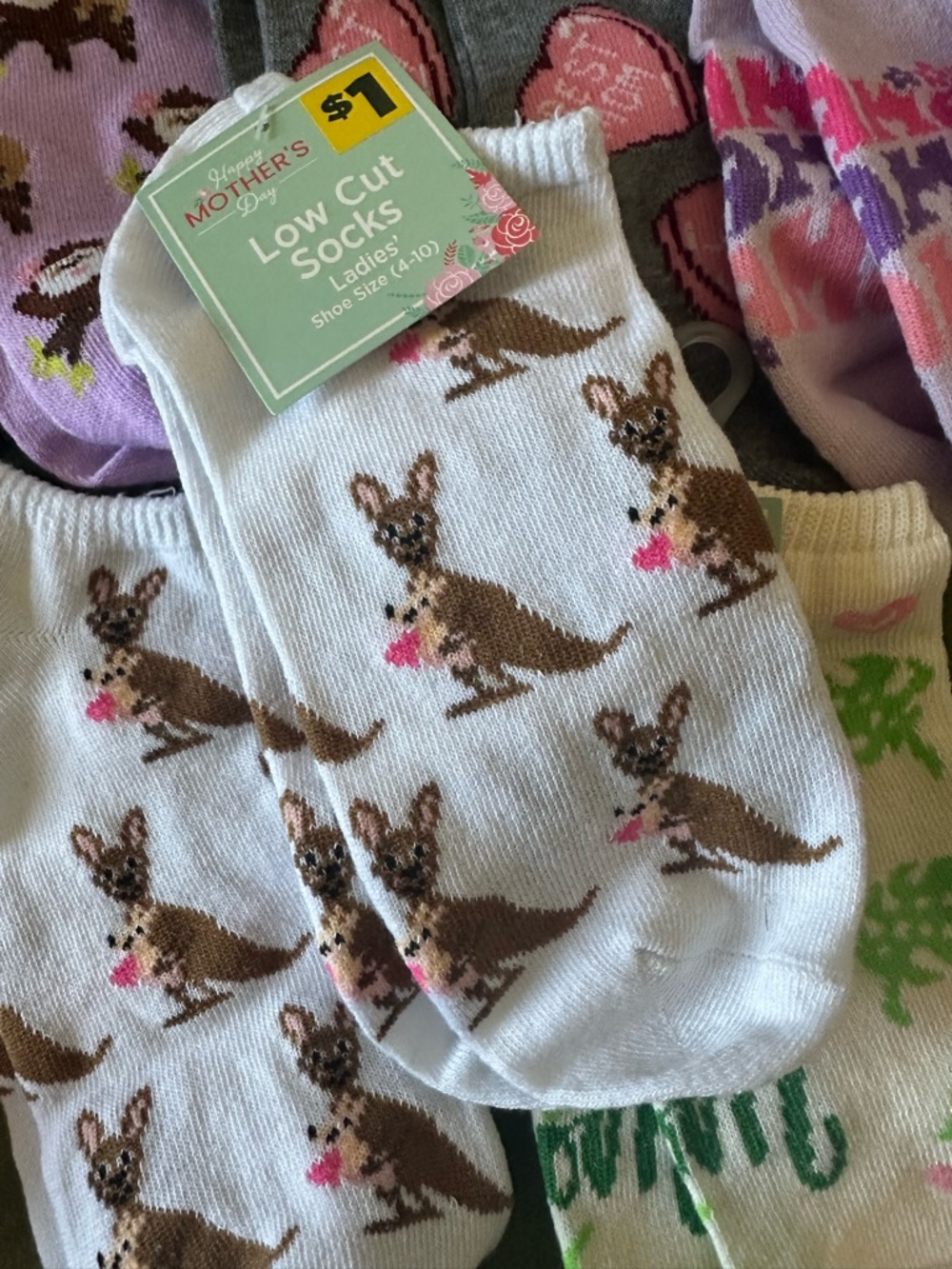 MOTHERS DAY Assorted Low Cut Socks NWTs 11 pairs - Picture 3 of 7